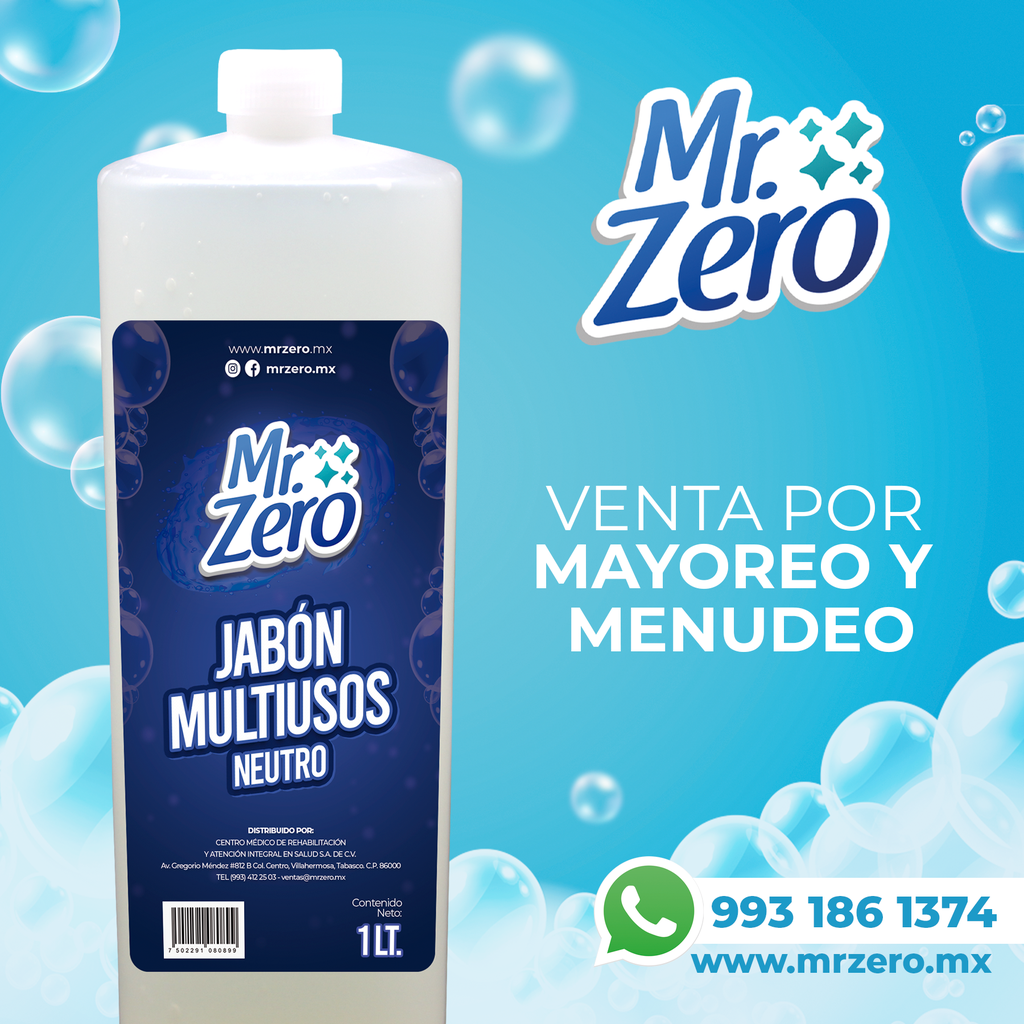 Jabon Liquido Zote Blanco 1L
